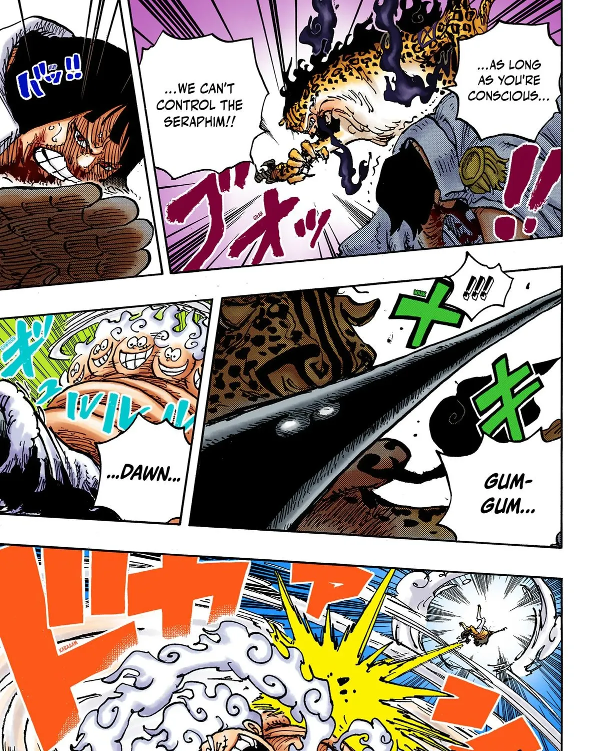 One Piece Colored, chapter 1070, page 5