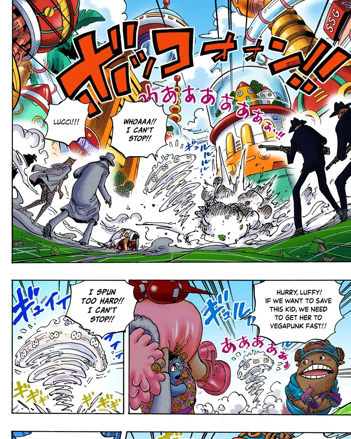 One Piece Colored, chapter 1070, page 7