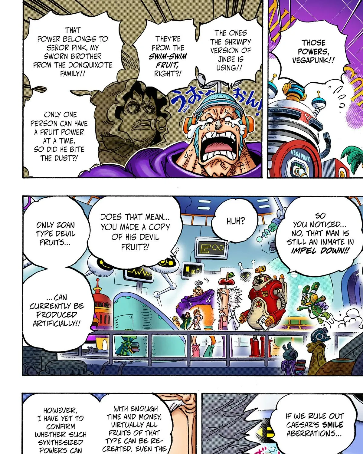 One Piece Colored, chapter 1070, page 11