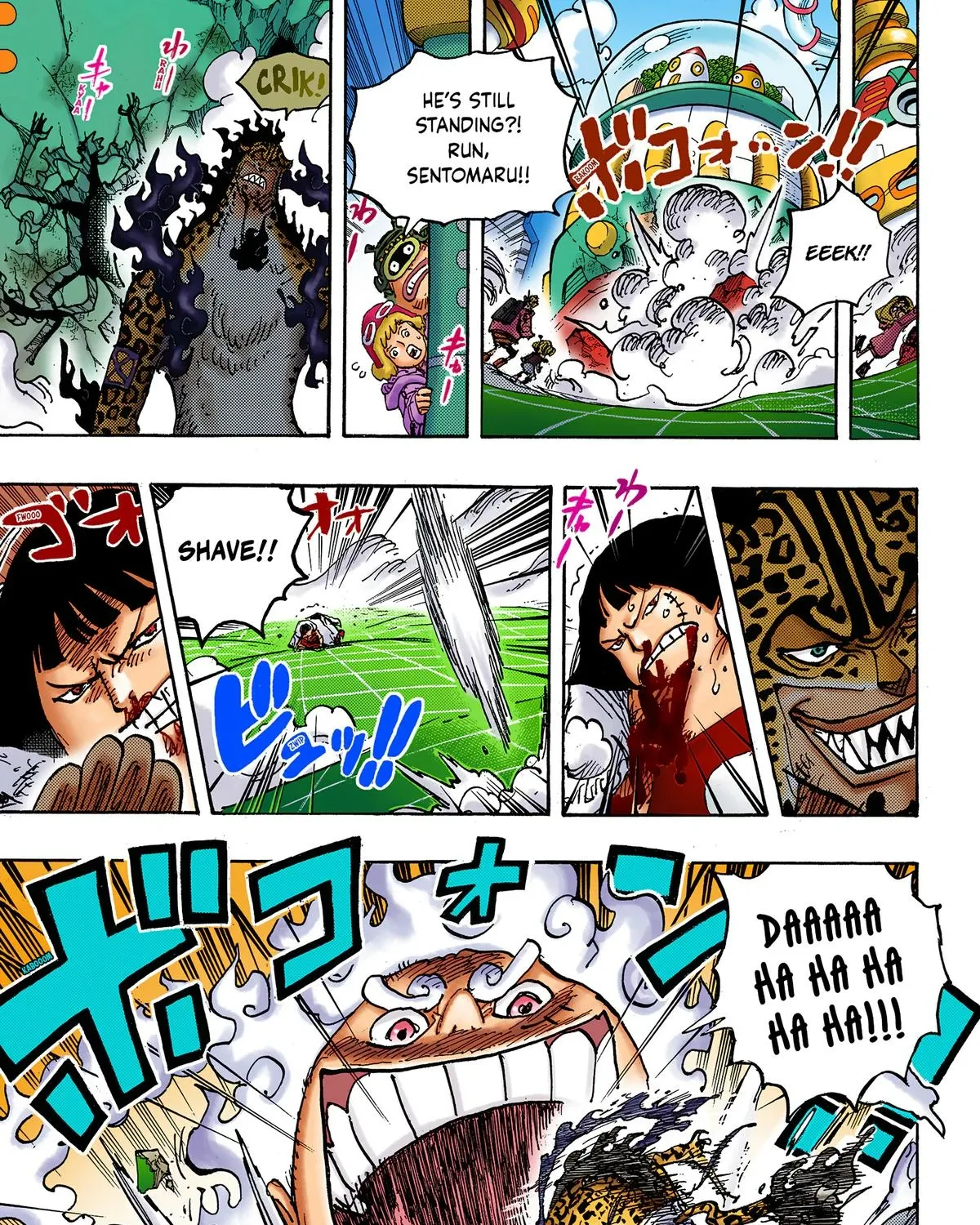 One Piece Colored, chapter 1070, page 17