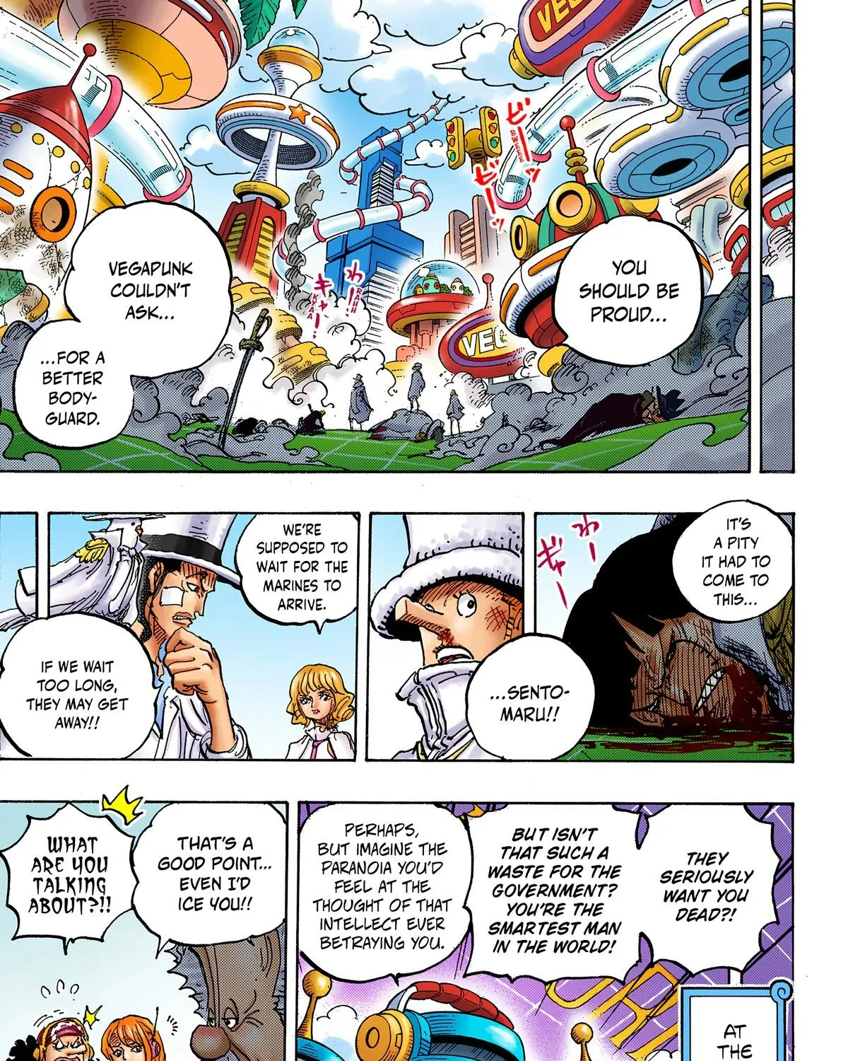 One Piece Colored, chapter 1070, page 29