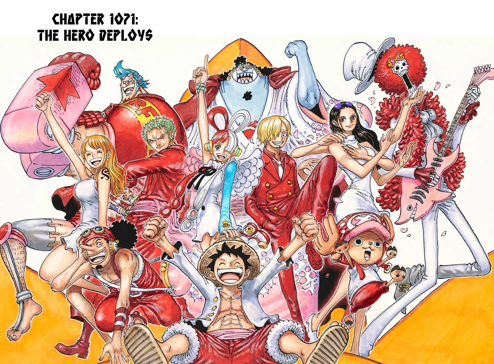 One Piece Colored, chapter 1071, page 1