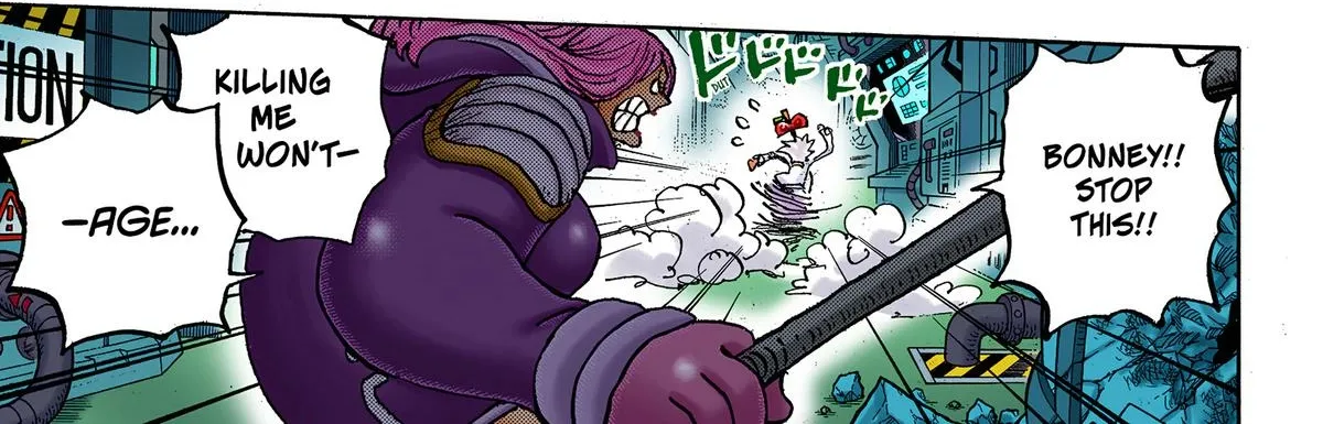 One Piece Colored, chapter 1072, page 6