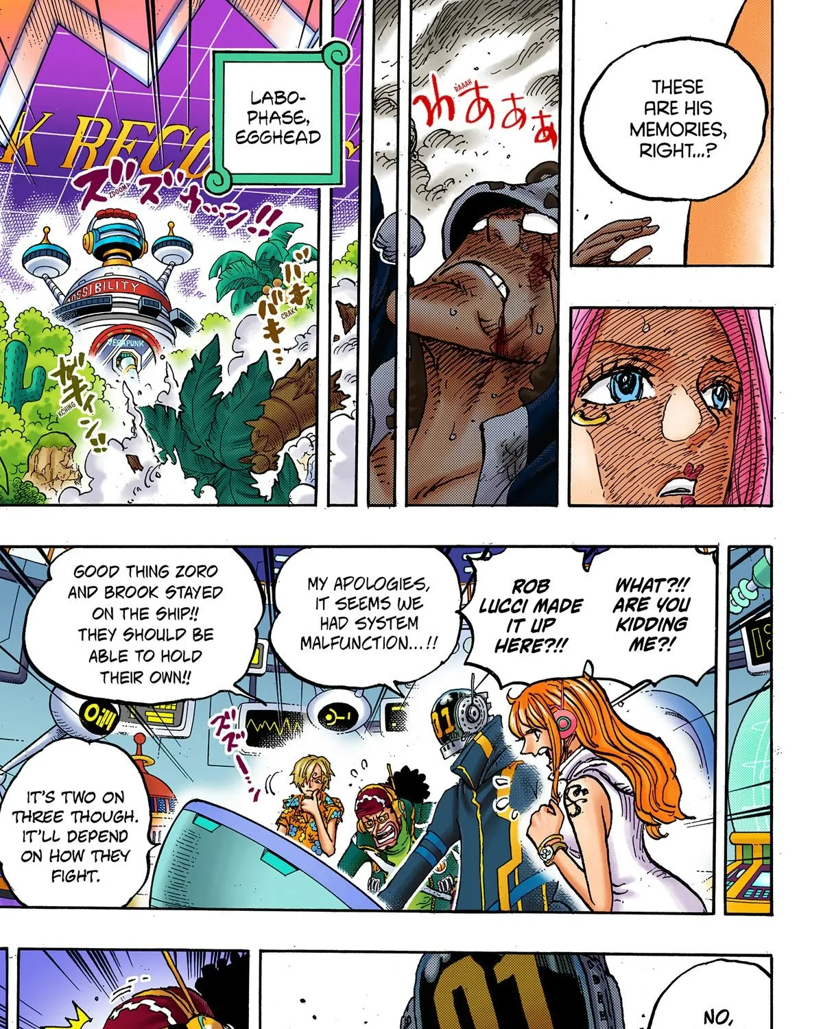 One Piece Colored, chapter 1072, page 21
