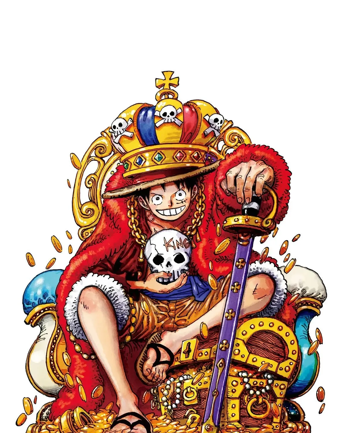 One Piece Colored, chapter 1072, page 35