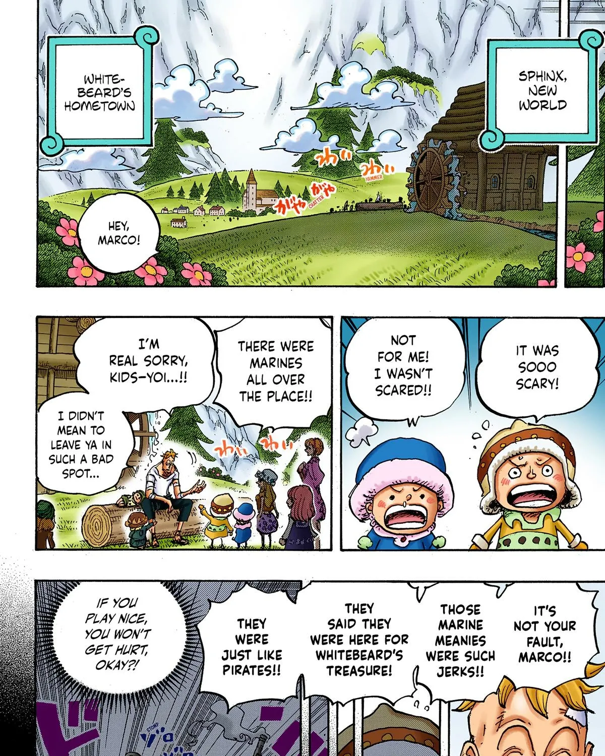 One Piece Colored, chapter 1073, page 19