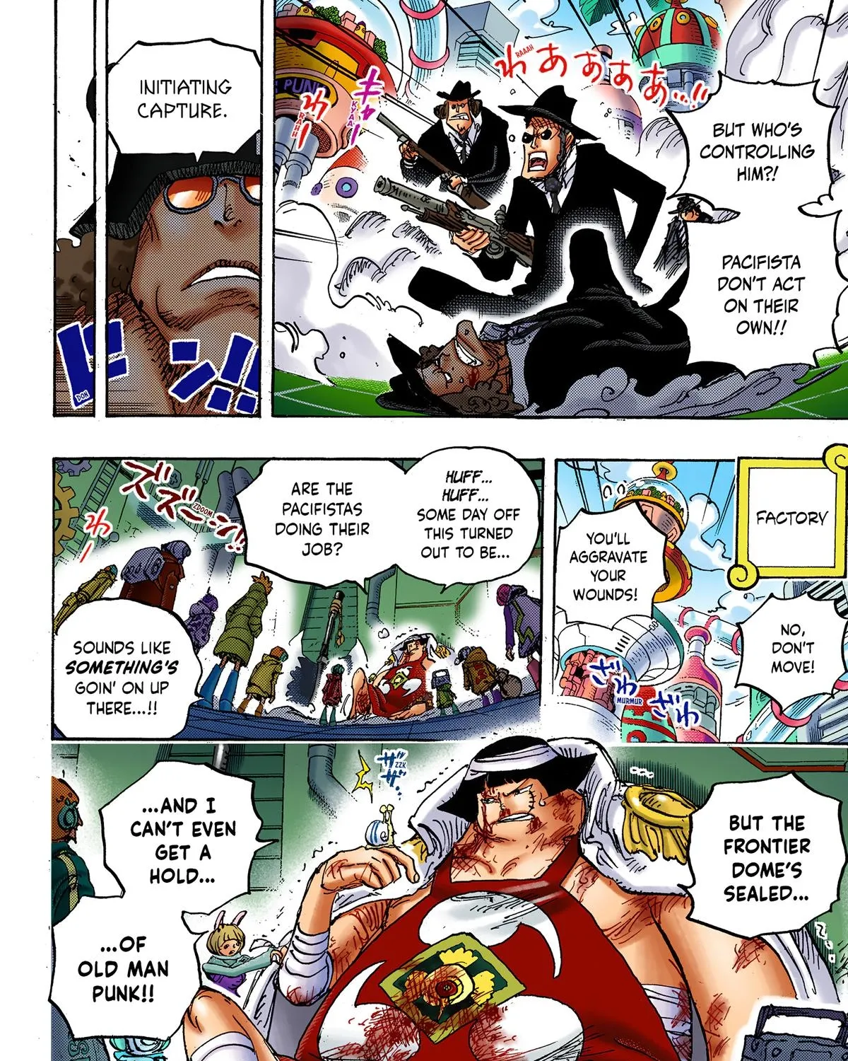 One Piece Colored, chapter 1074, page 7