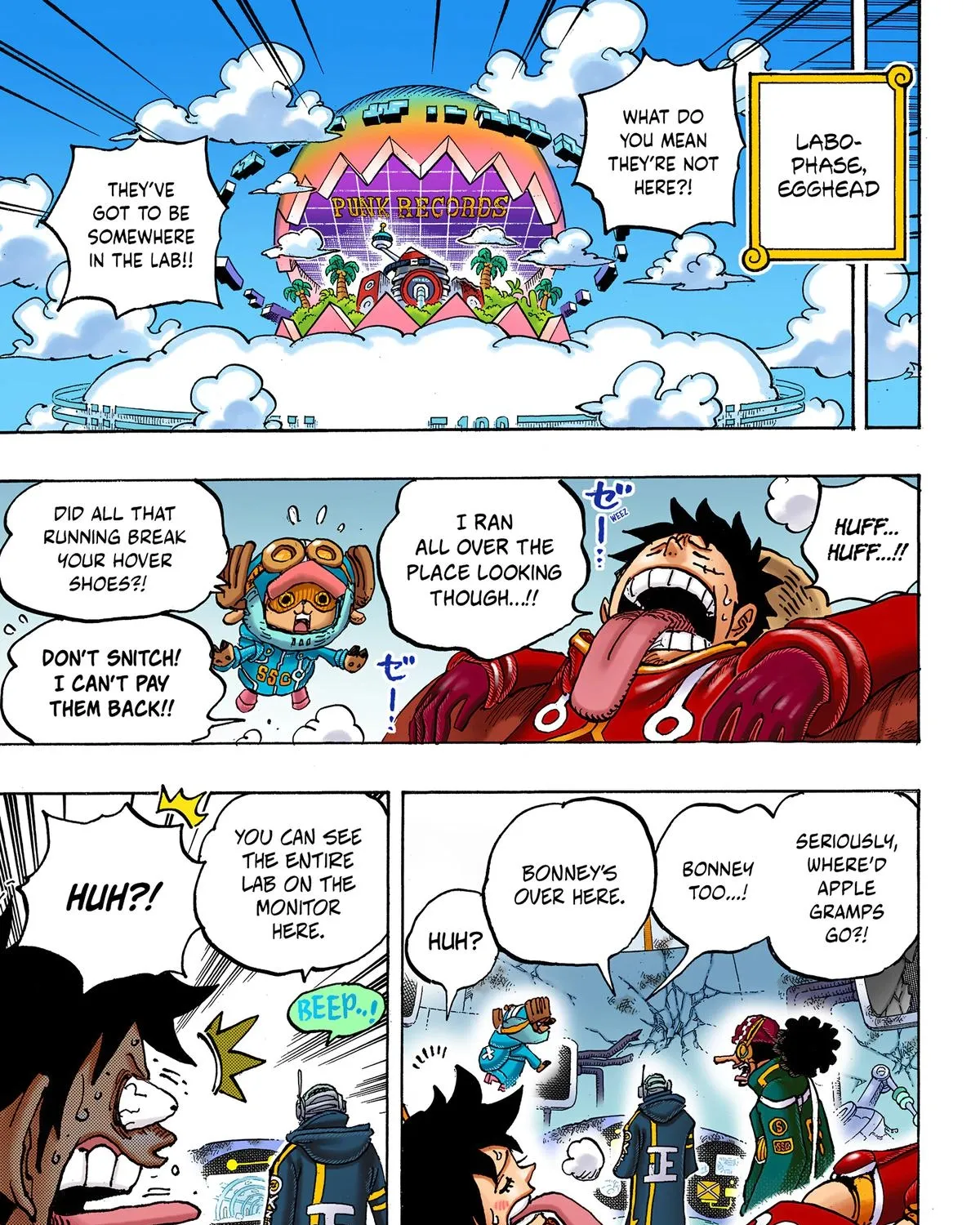 One Piece Colored, chapter 1074, page 13