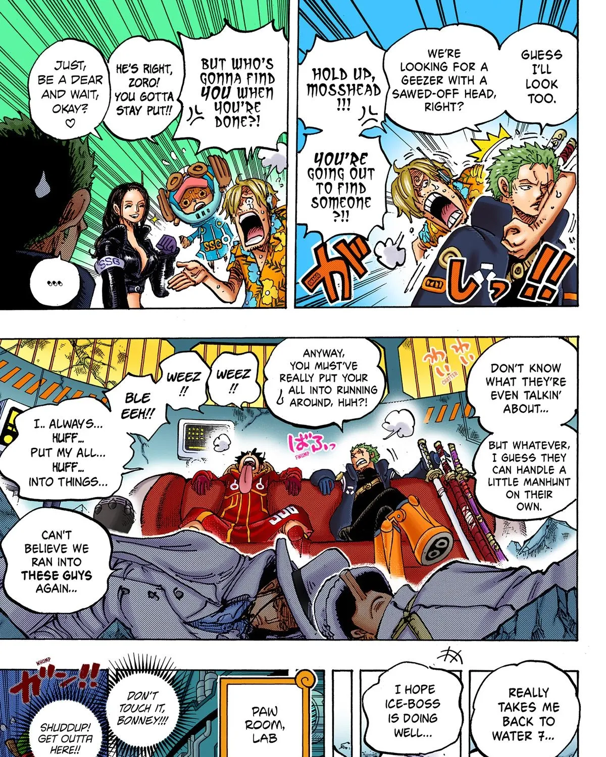 One Piece Colored, chapter 1074, page 19