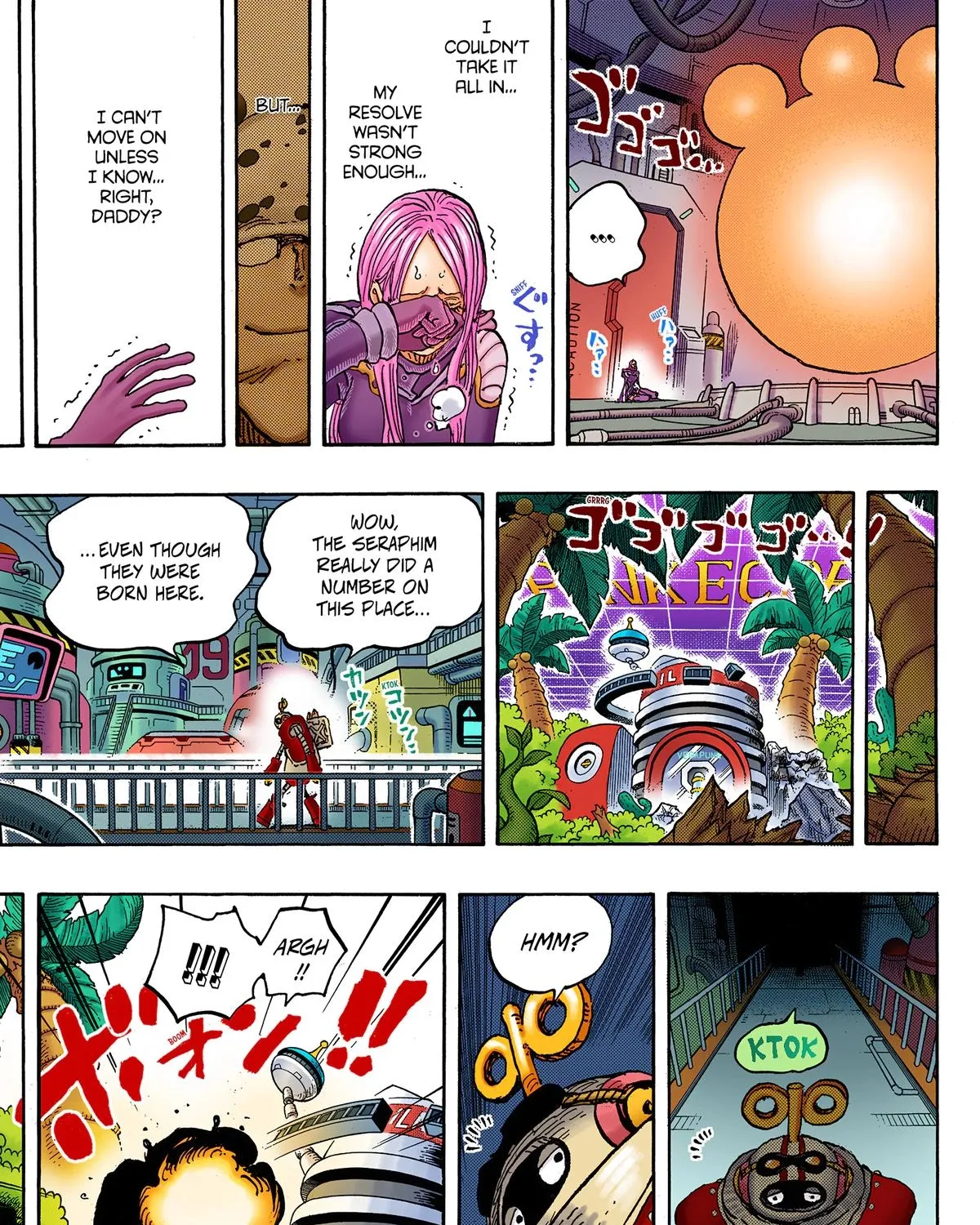 One Piece Colored, chapter 1074, page 27