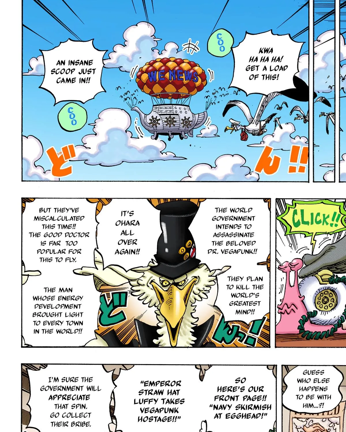 One Piece Colored, chapter 1074, page 29