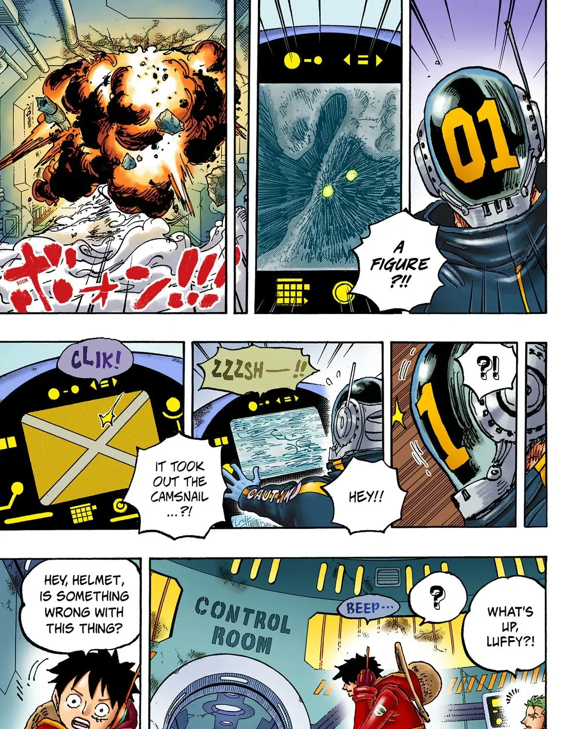 One Piece Colored, chapter 1075, page 5