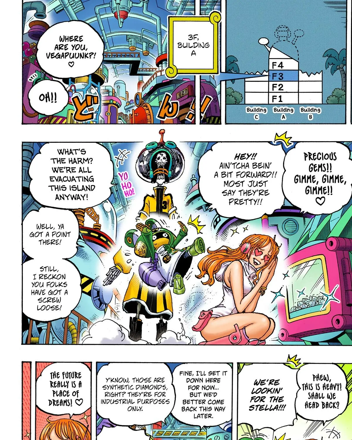 One Piece Colored, chapter 1075, page 7