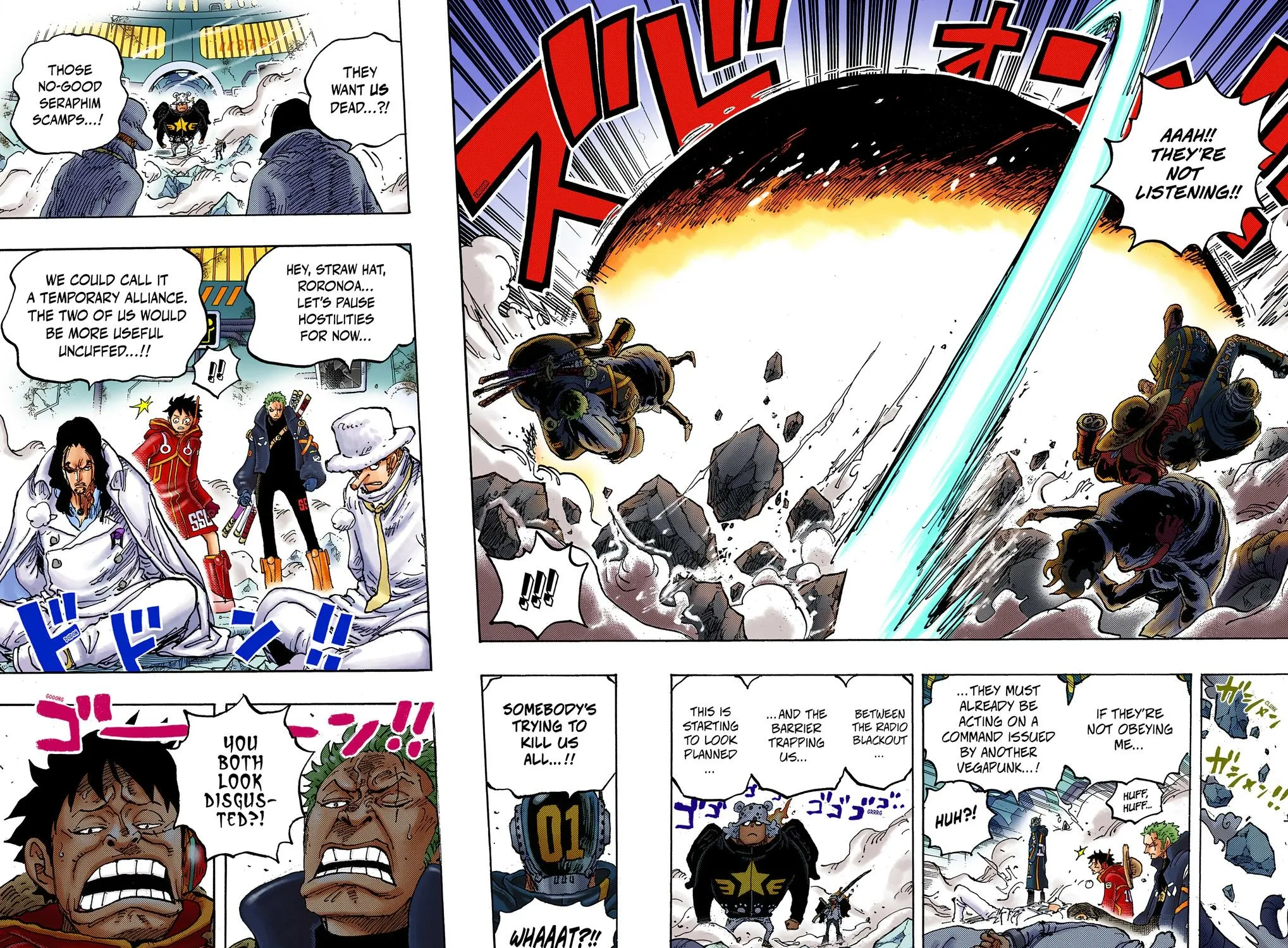 One Piece Colored, chapter 1075, page 27