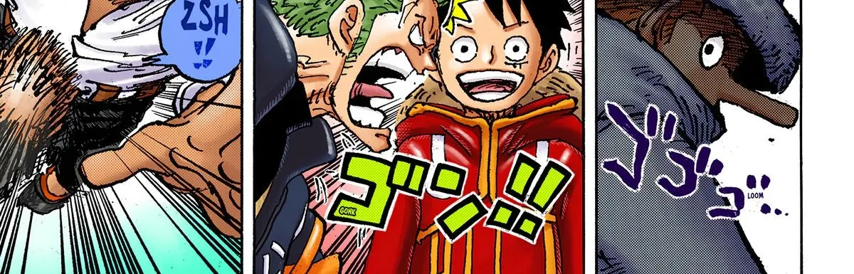 One Piece Colored, chapter 1076, page 6