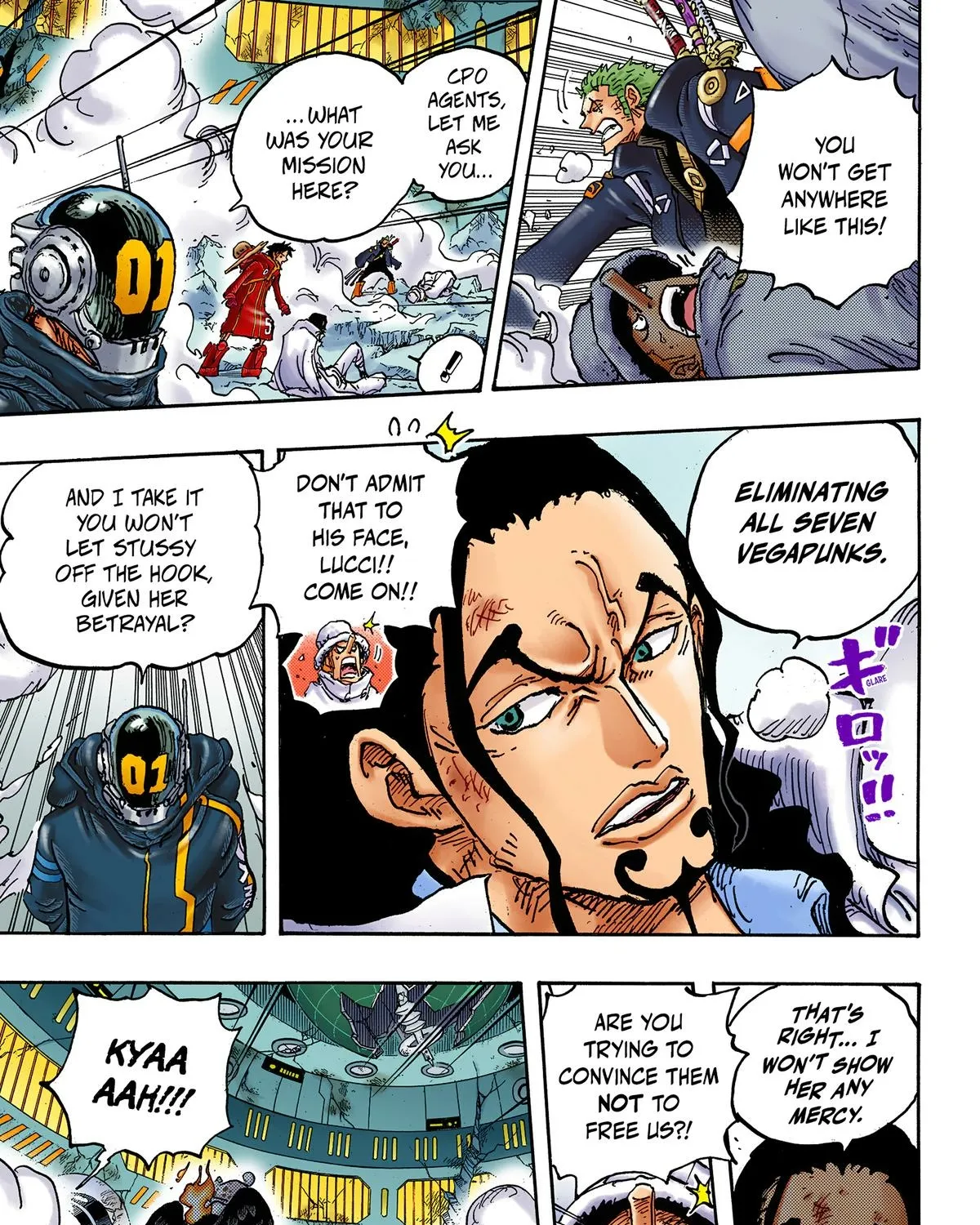 One Piece Colored, chapter 1076, page 9