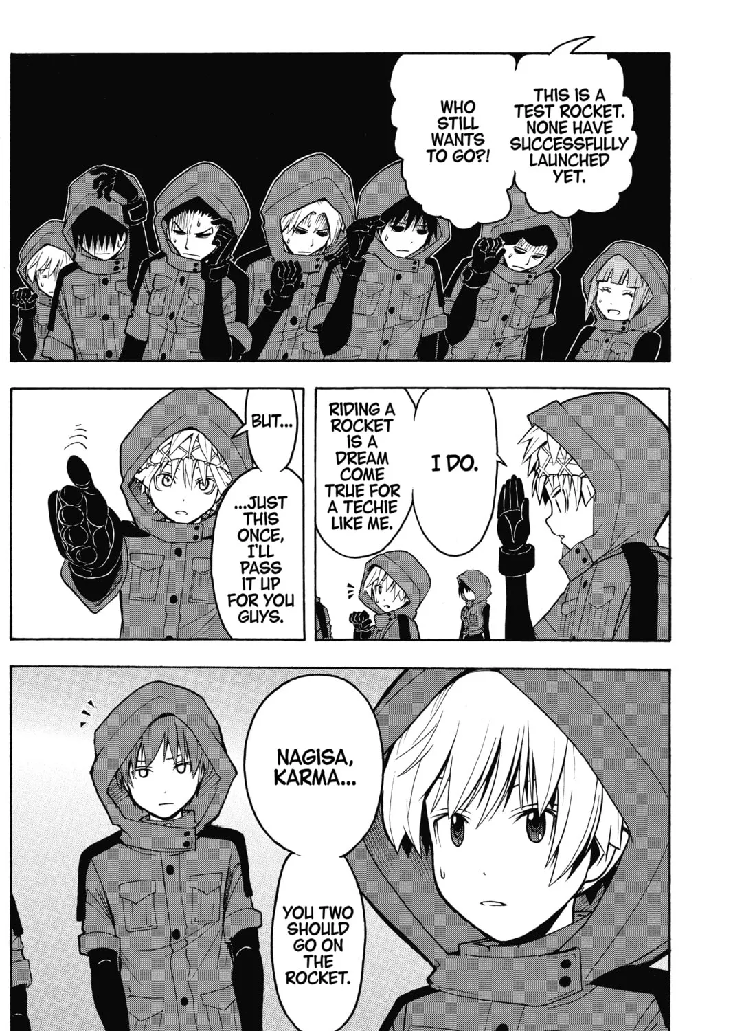Assassination Classroom, chapter 151, page 17