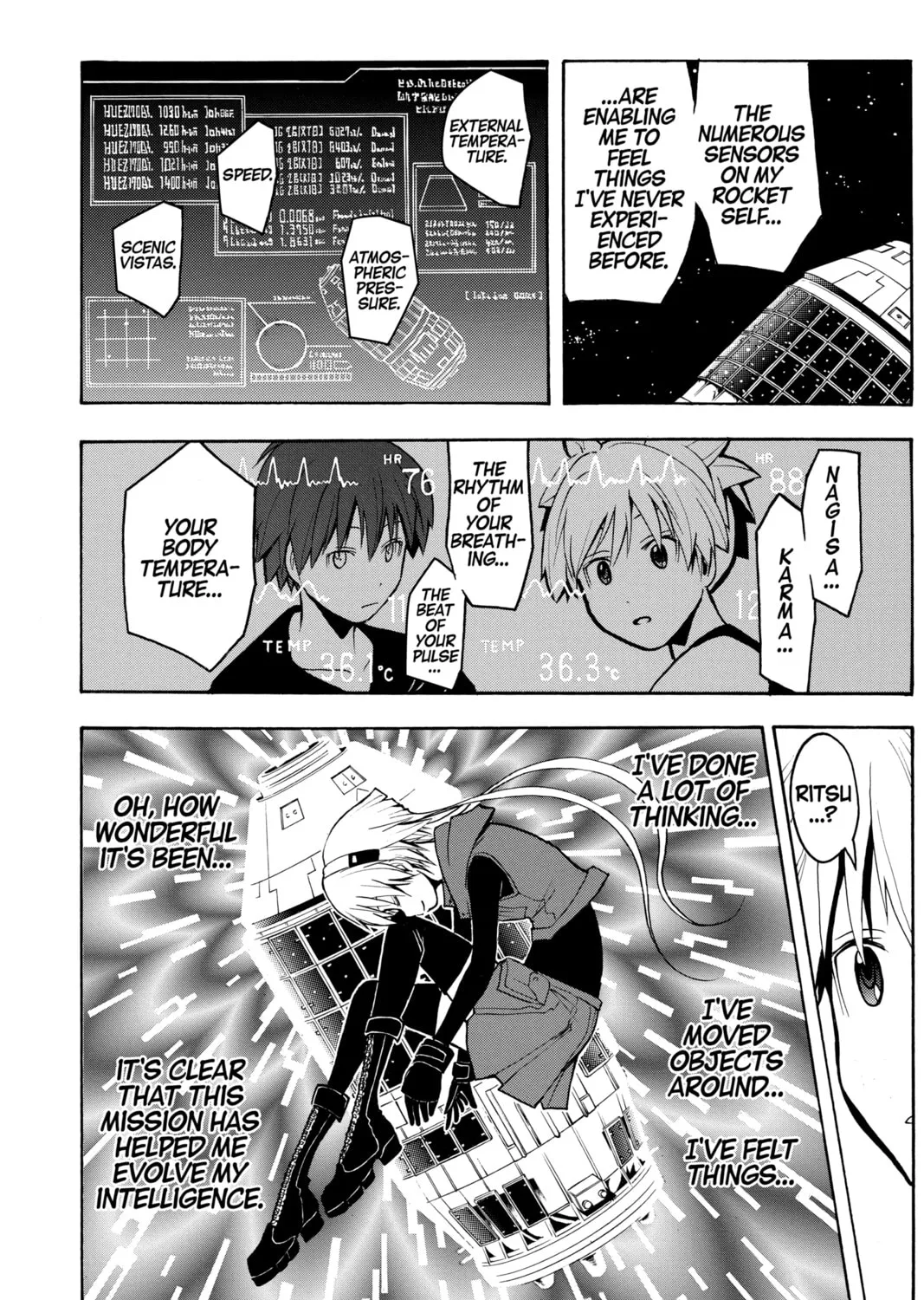 Assassination Classroom, chapter 152, page 35