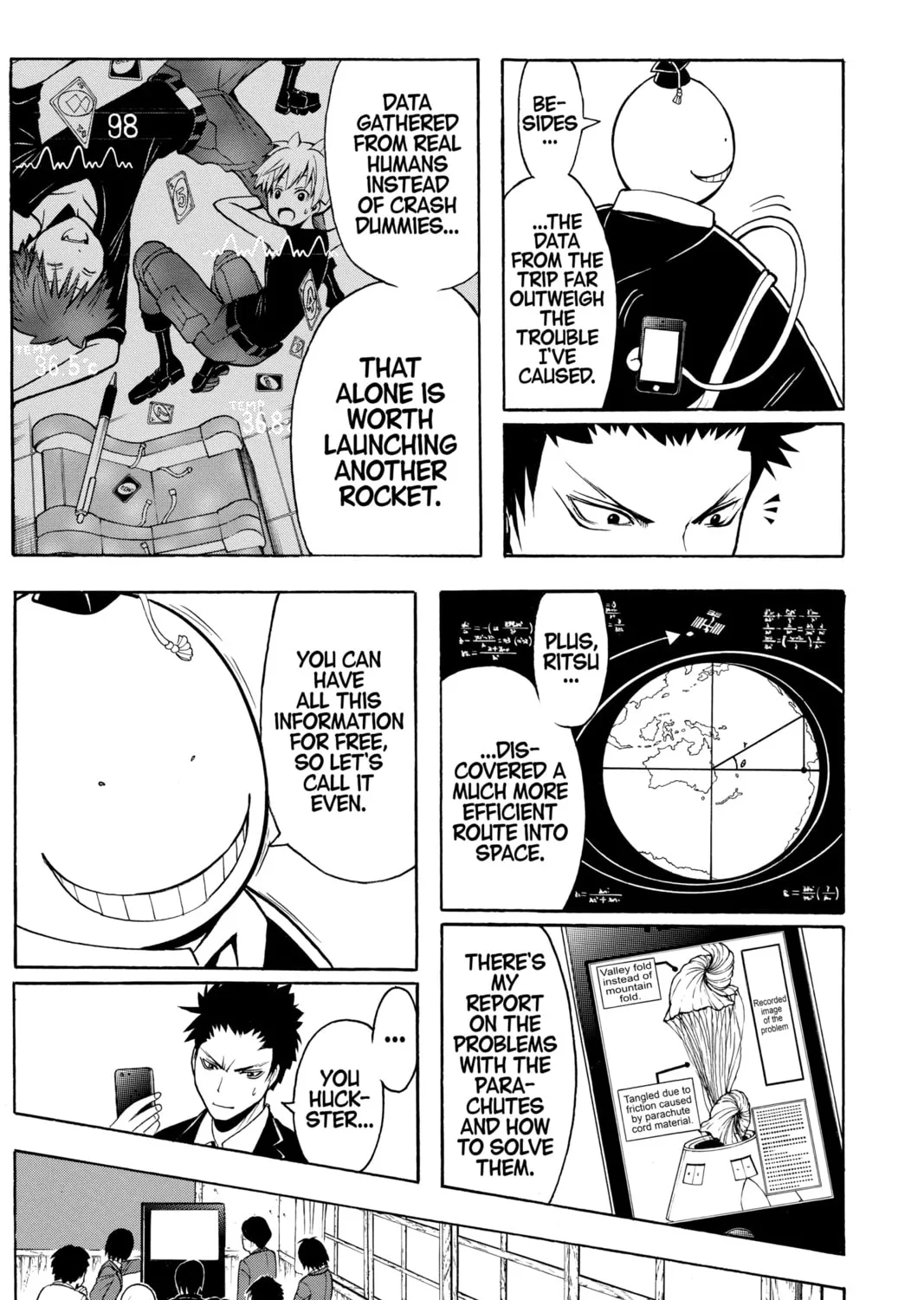 Assassination Classroom, chapter 153, page 13