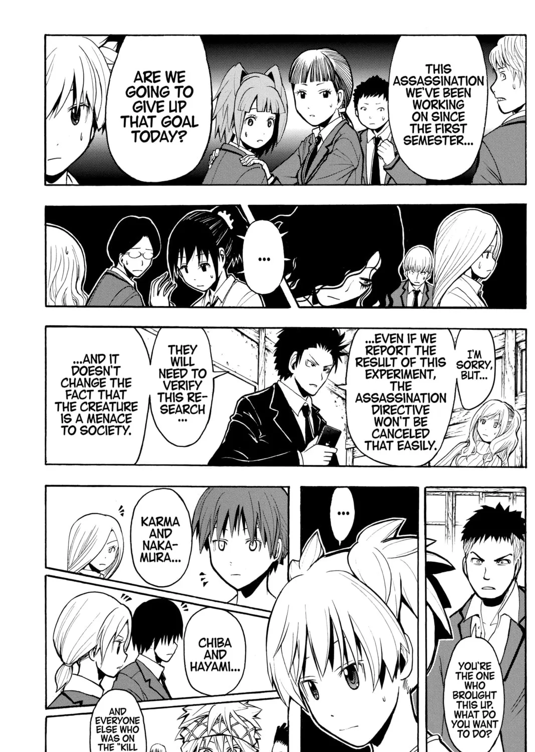 Assassination Classroom, chapter 153, page 31
