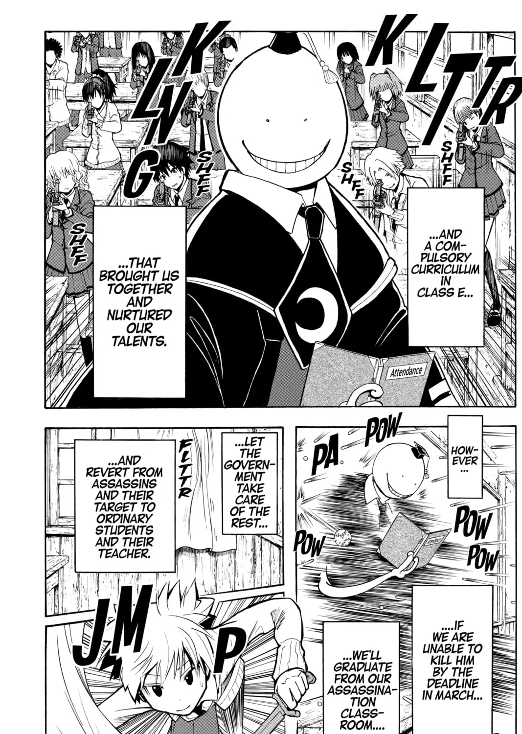 Assassination Classroom, chapter 153, page 35
