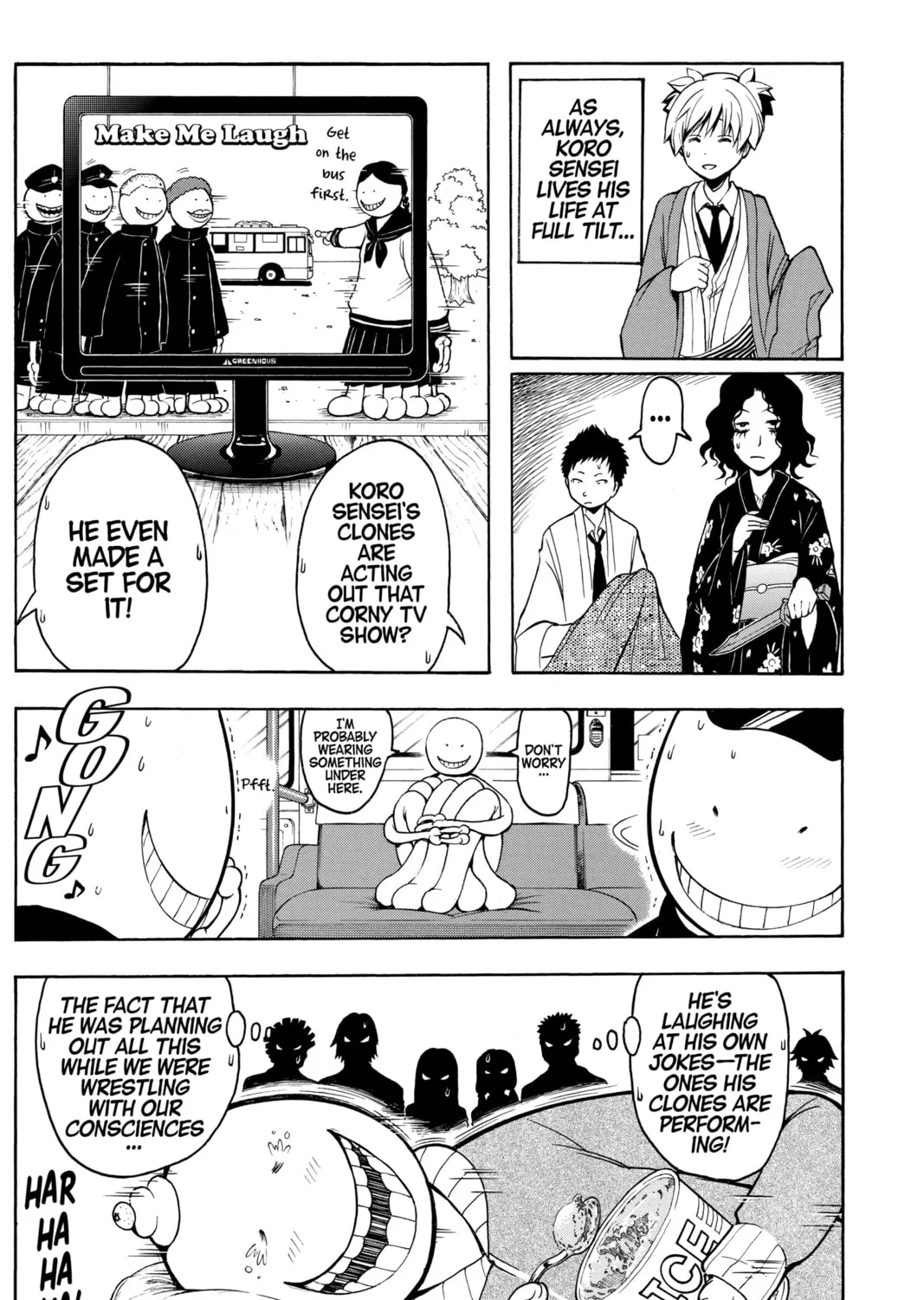 Assassination Classroom, chapter 154, page 17