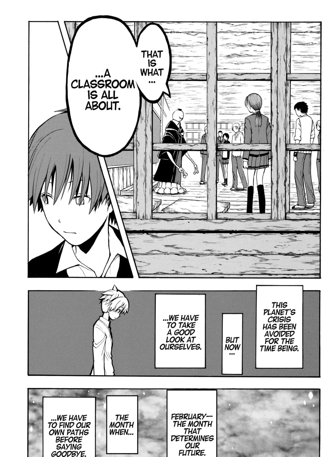 Assassination Classroom, chapter 154, page 35