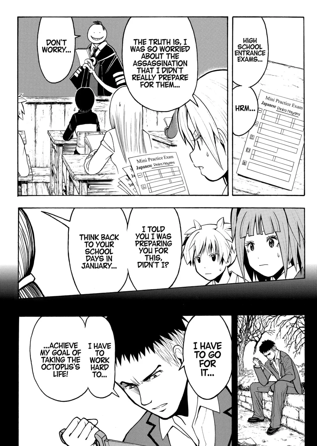 Assassination Classroom, chapter 155, page 3