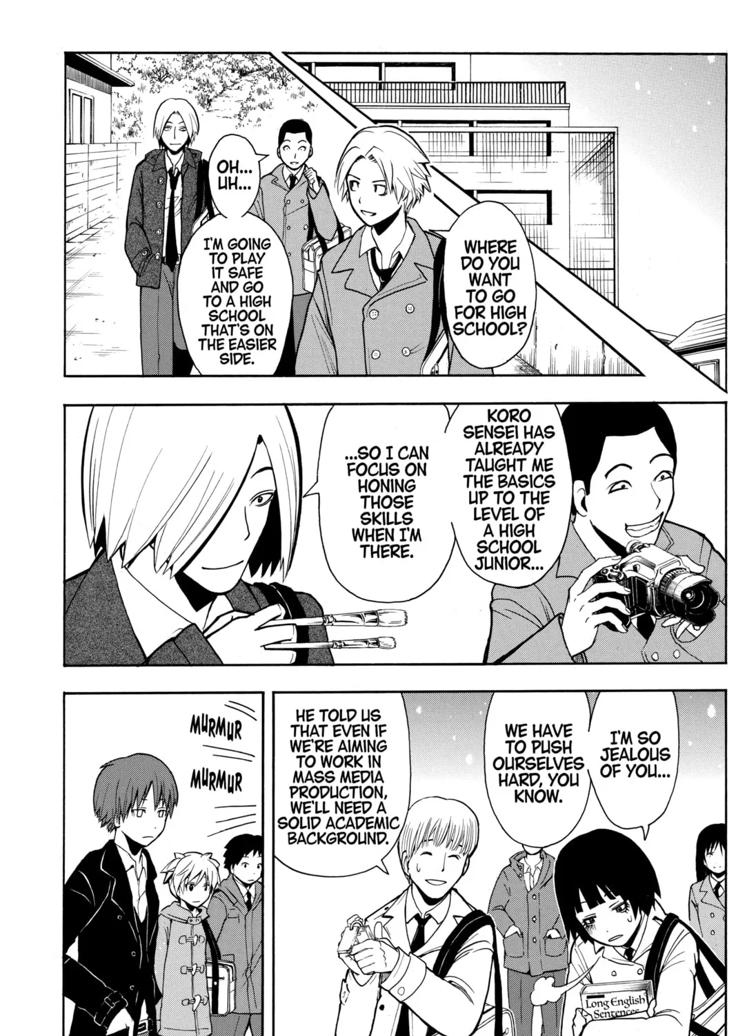 Assassination Classroom, chapter 155, page 11