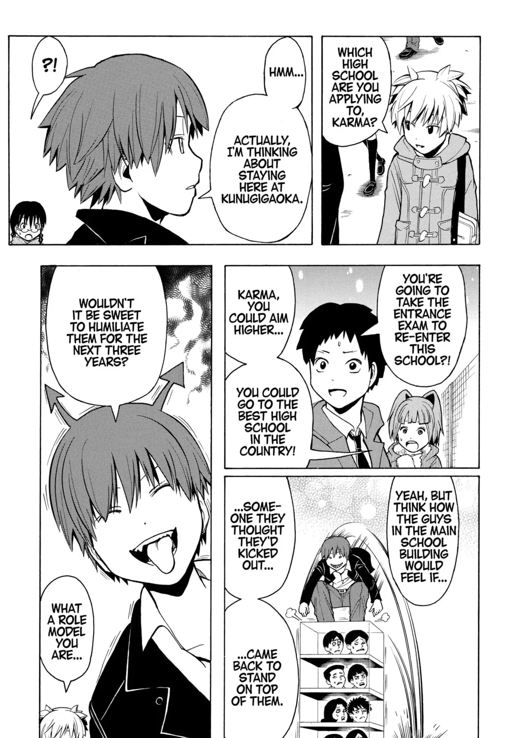 Assassination Classroom, chapter 155, page 13