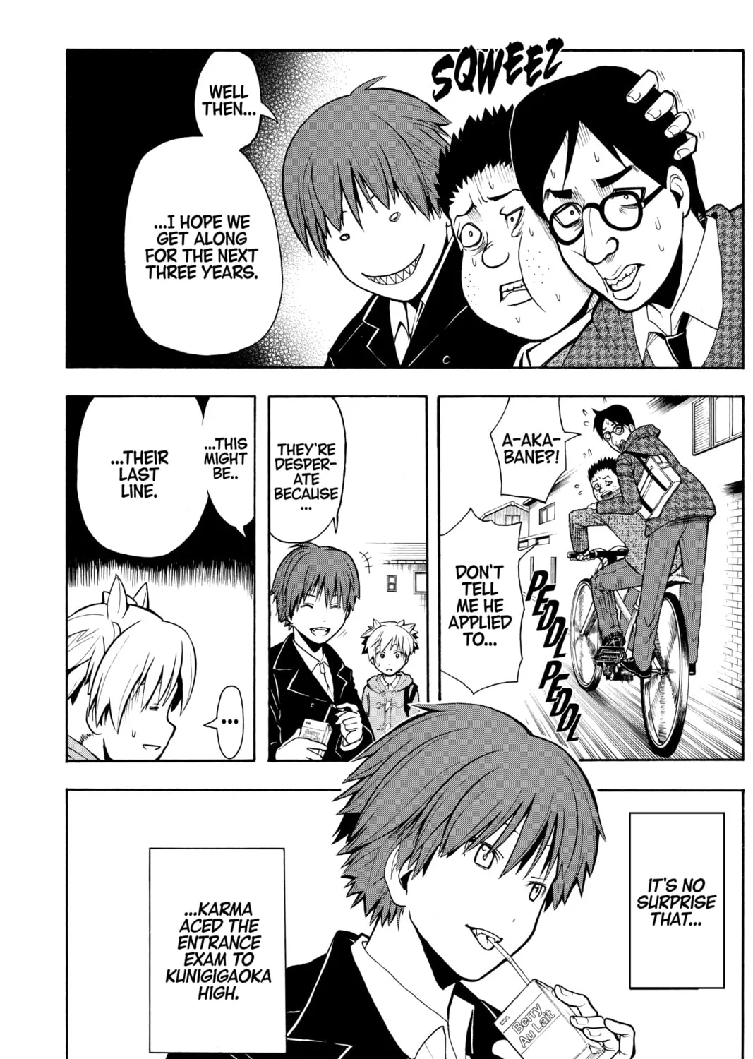 Assassination Classroom, chapter 156, page 3