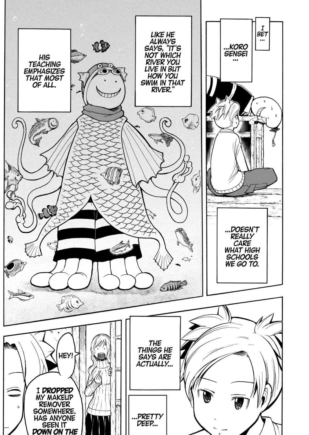 Assassination Classroom, chapter 156, page 33