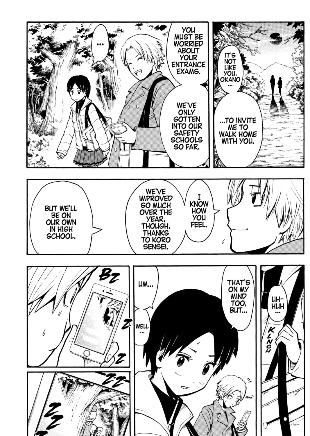 Assassination Classroom, chapter 158, page 3