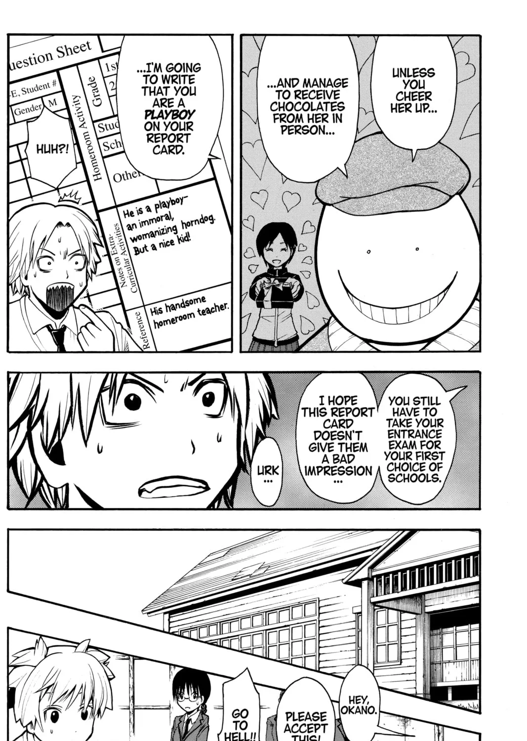 Assassination Classroom, chapter 158, page 17