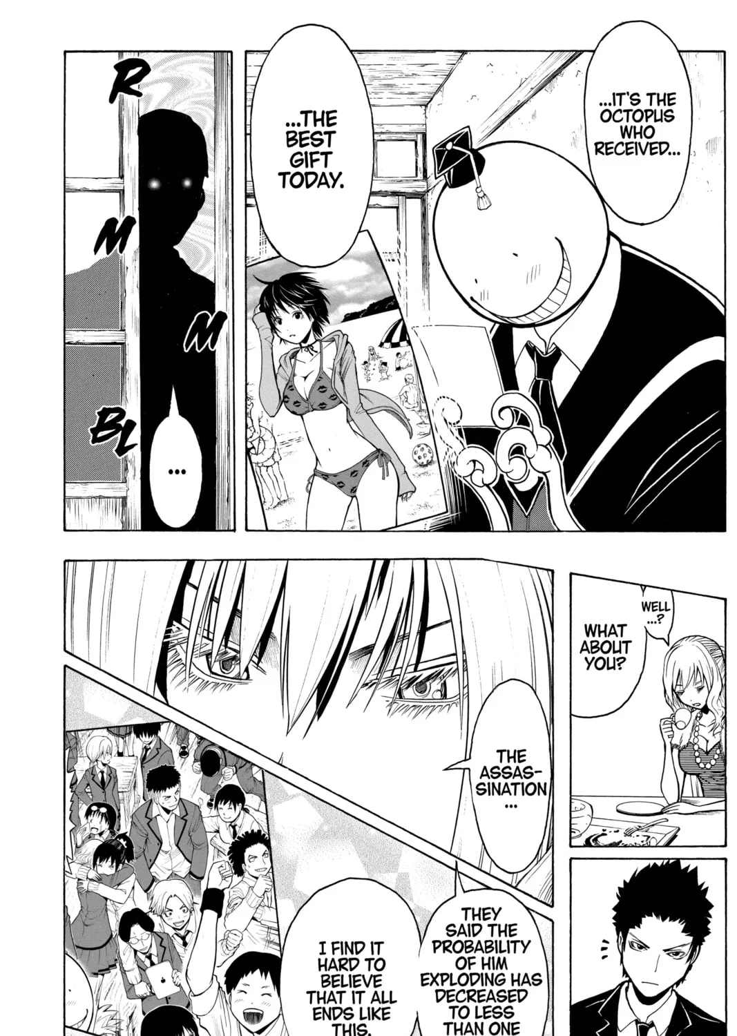 Assassination Classroom, chapter 160, page 9
