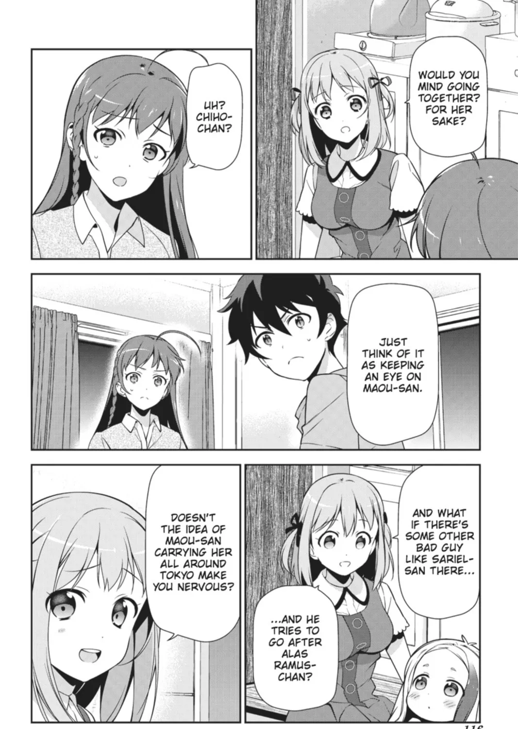 The Devil is a Part-Timer!, chapter 30, page 19