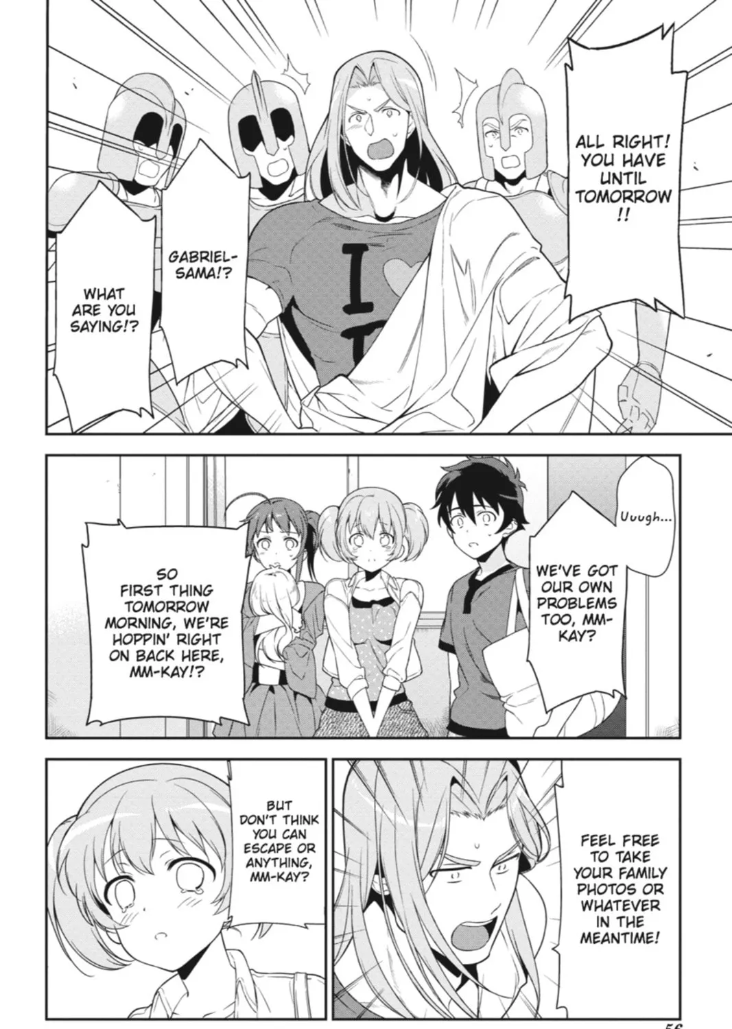The Devil is a Part-Timer!, chapter 33, page 43