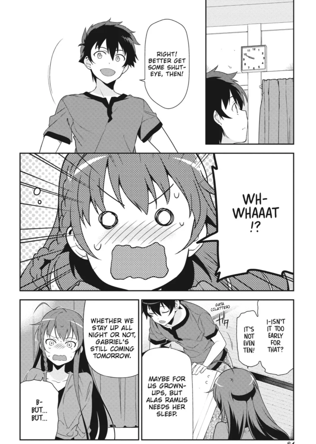 The Devil is a Part-Timer!, chapter 34, page 43