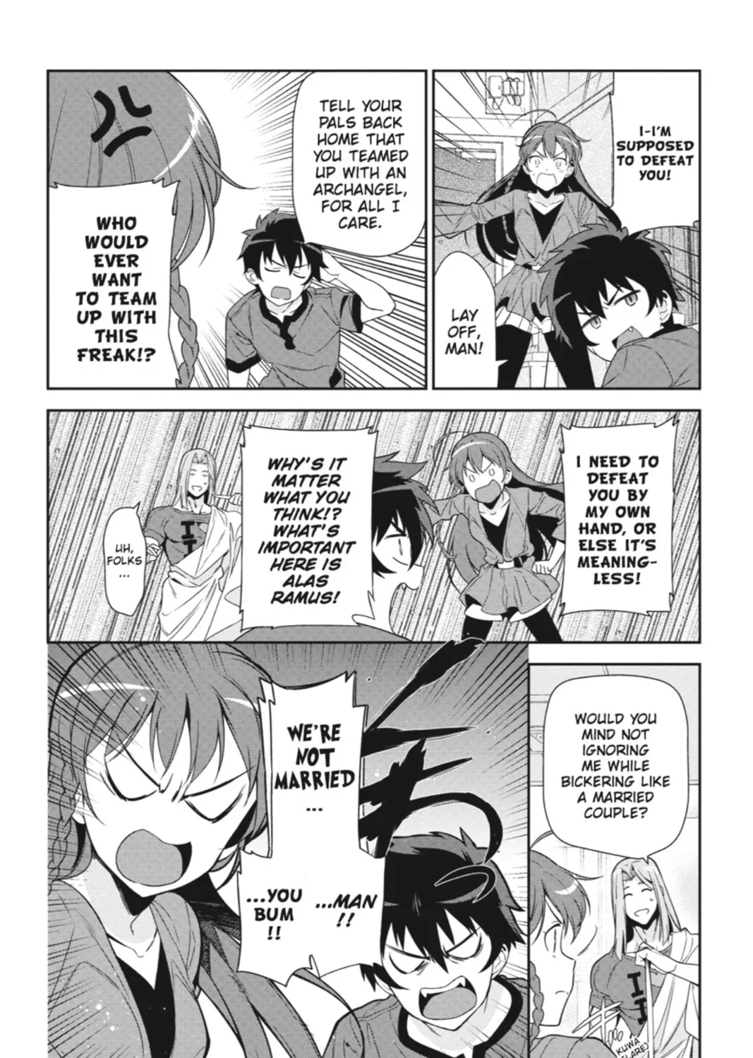 The Devil is a Part-Timer!, chapter 35, page 39