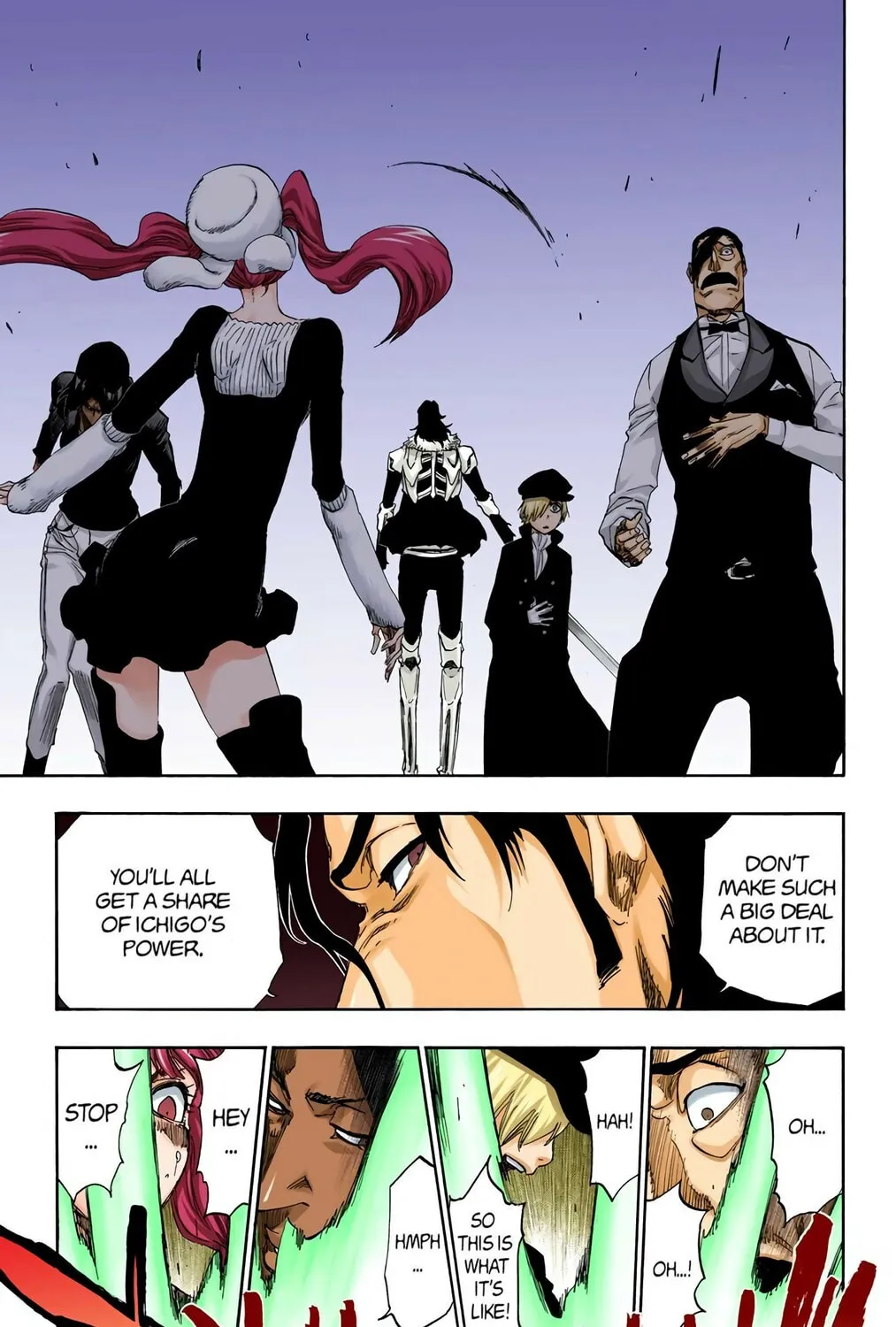 Bleach Colored Manga, chapter 462, page 33