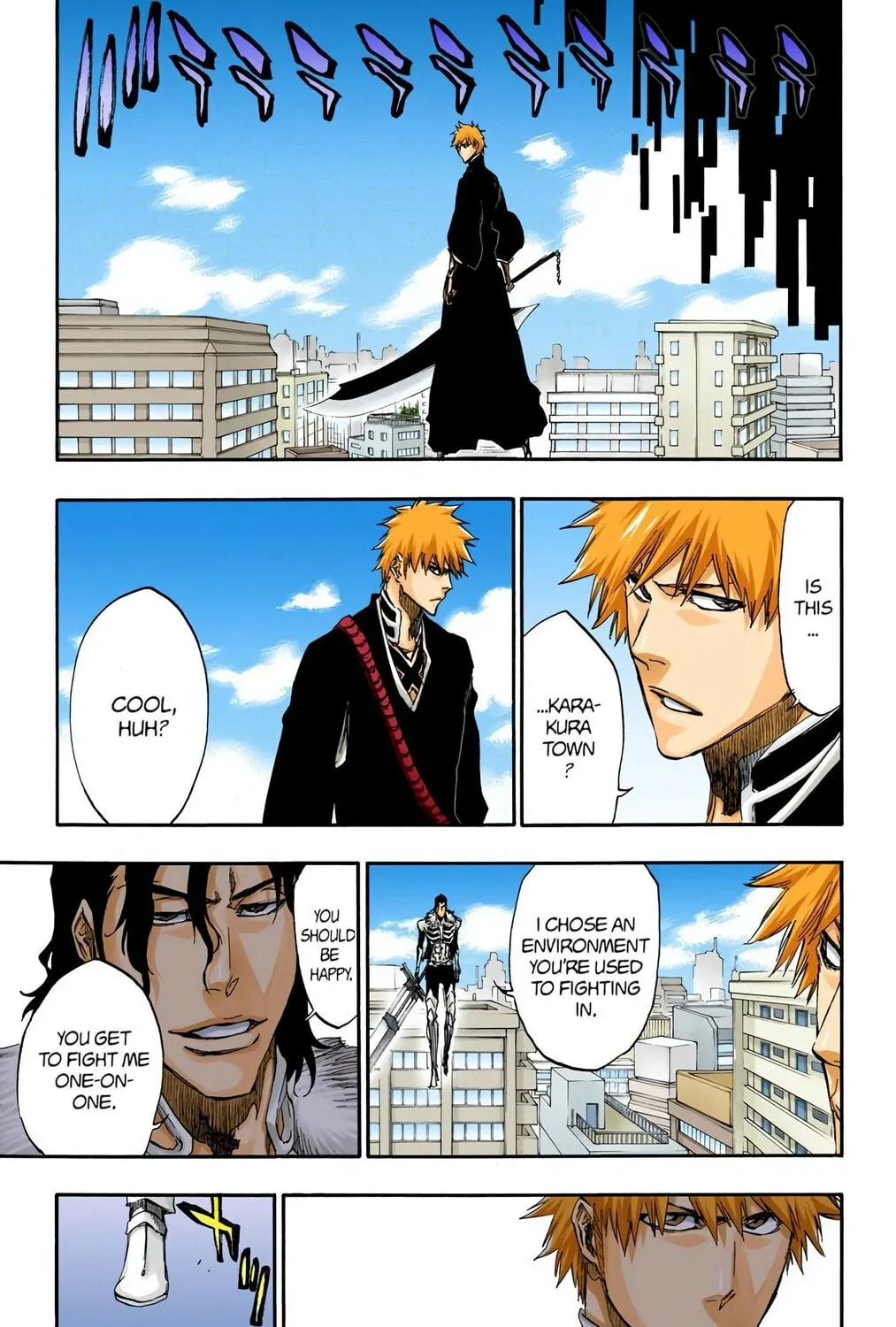 Bleach Colored Manga, chapter 464, page 9