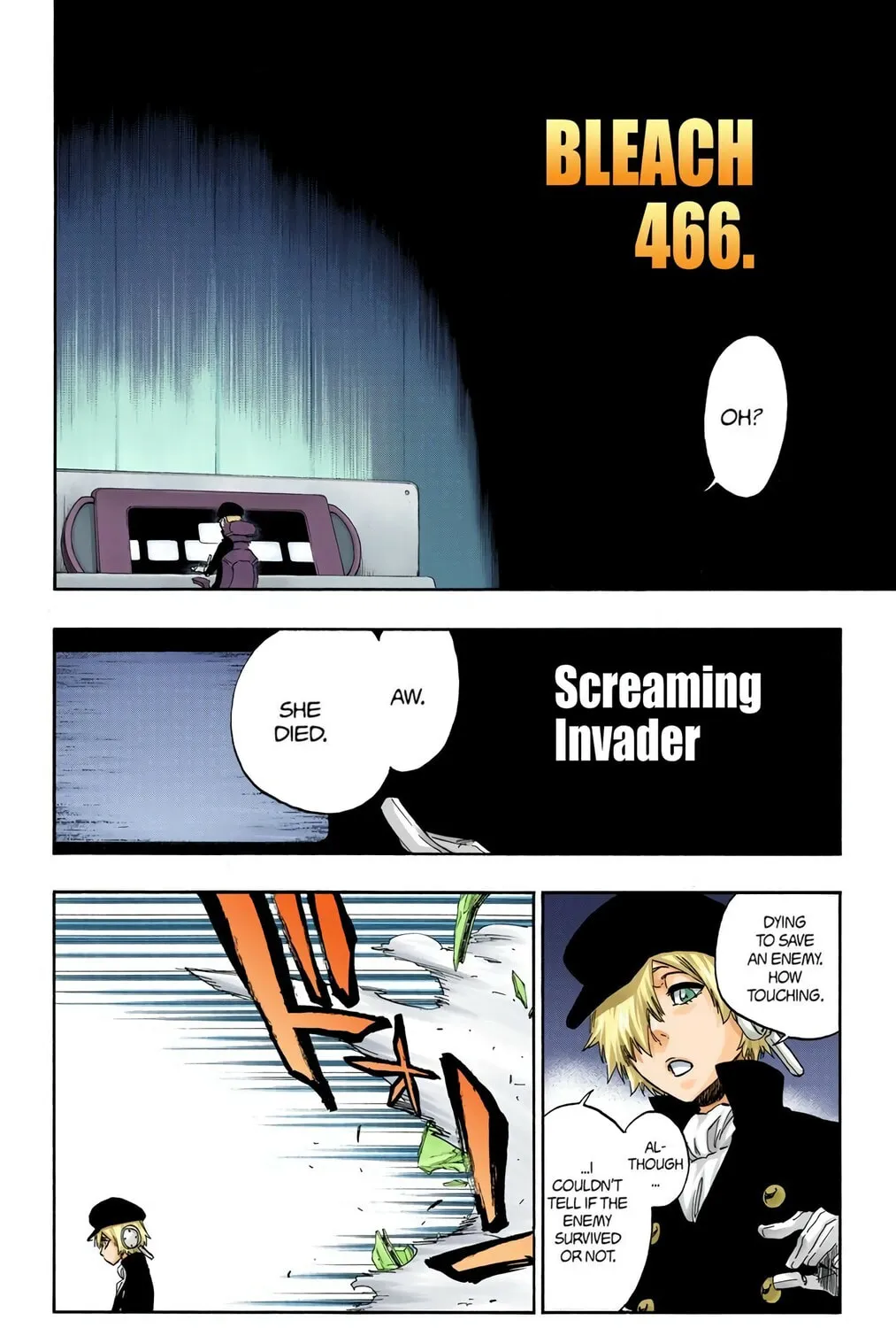 Bleach Colored Manga, chapter 466, page 15