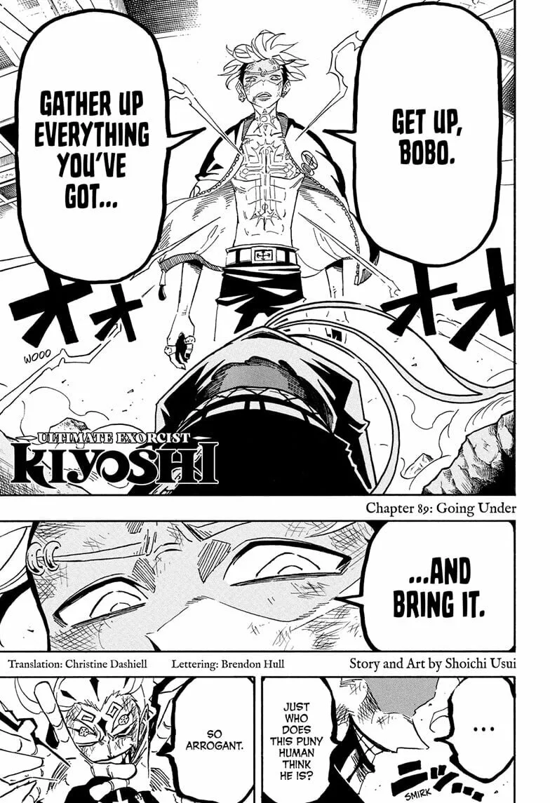 Ultimate Exorcist Kiyoshi Manga, chapter 89, page 1