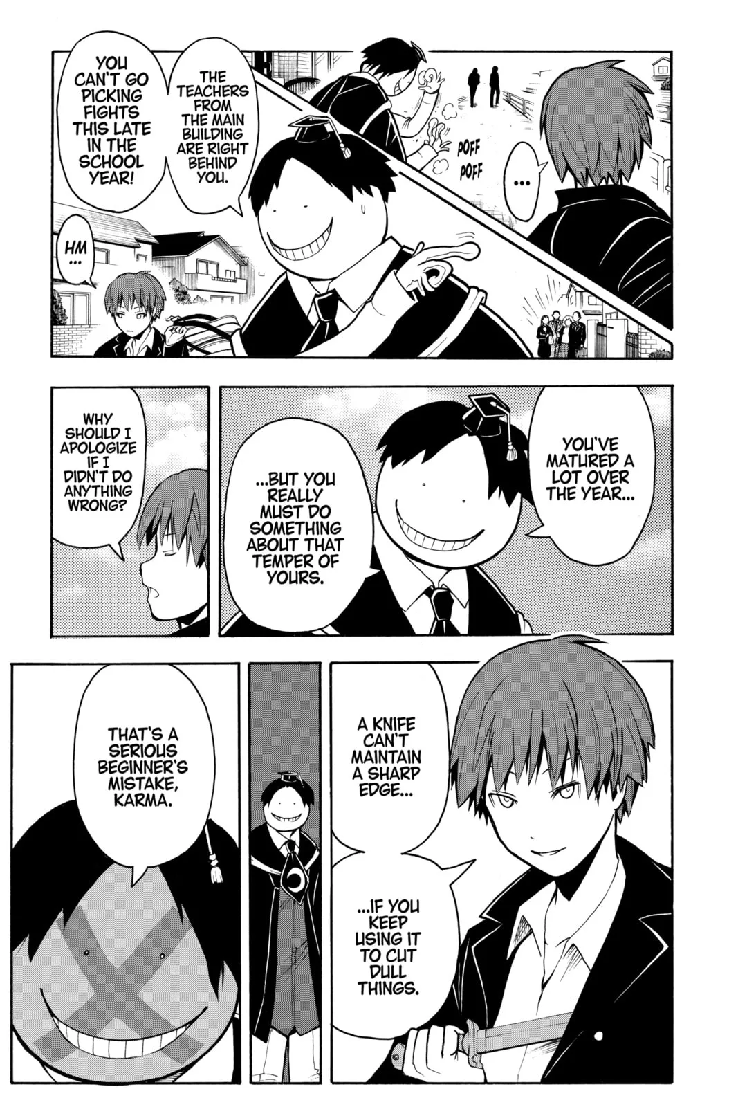 Assassination Classroom, chapter 161, page 1