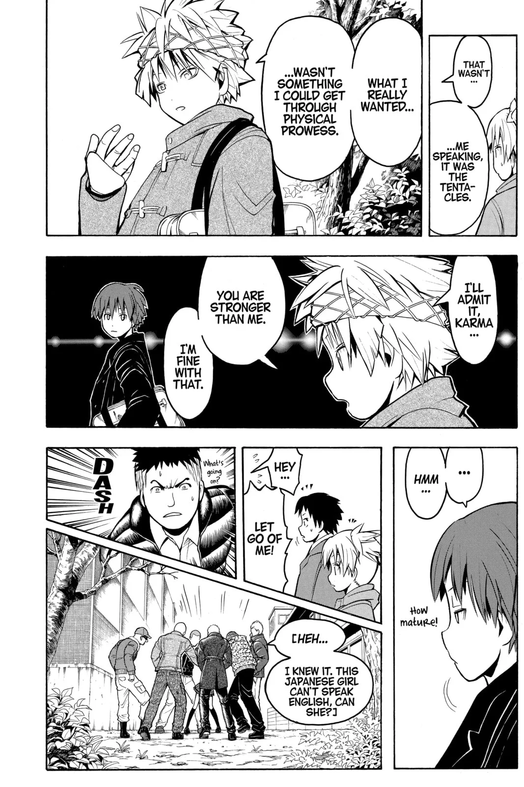Assassination Classroom, chapter 161, page 4
