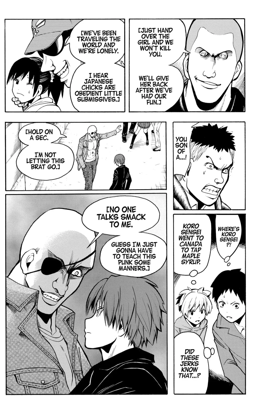 Assassination Classroom, chapter 161, page 7