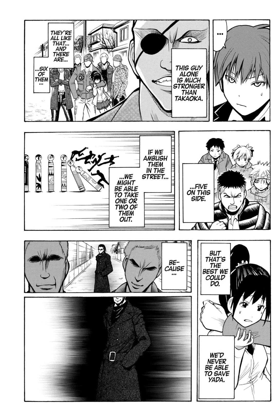Assassination Classroom, chapter 161, page 8