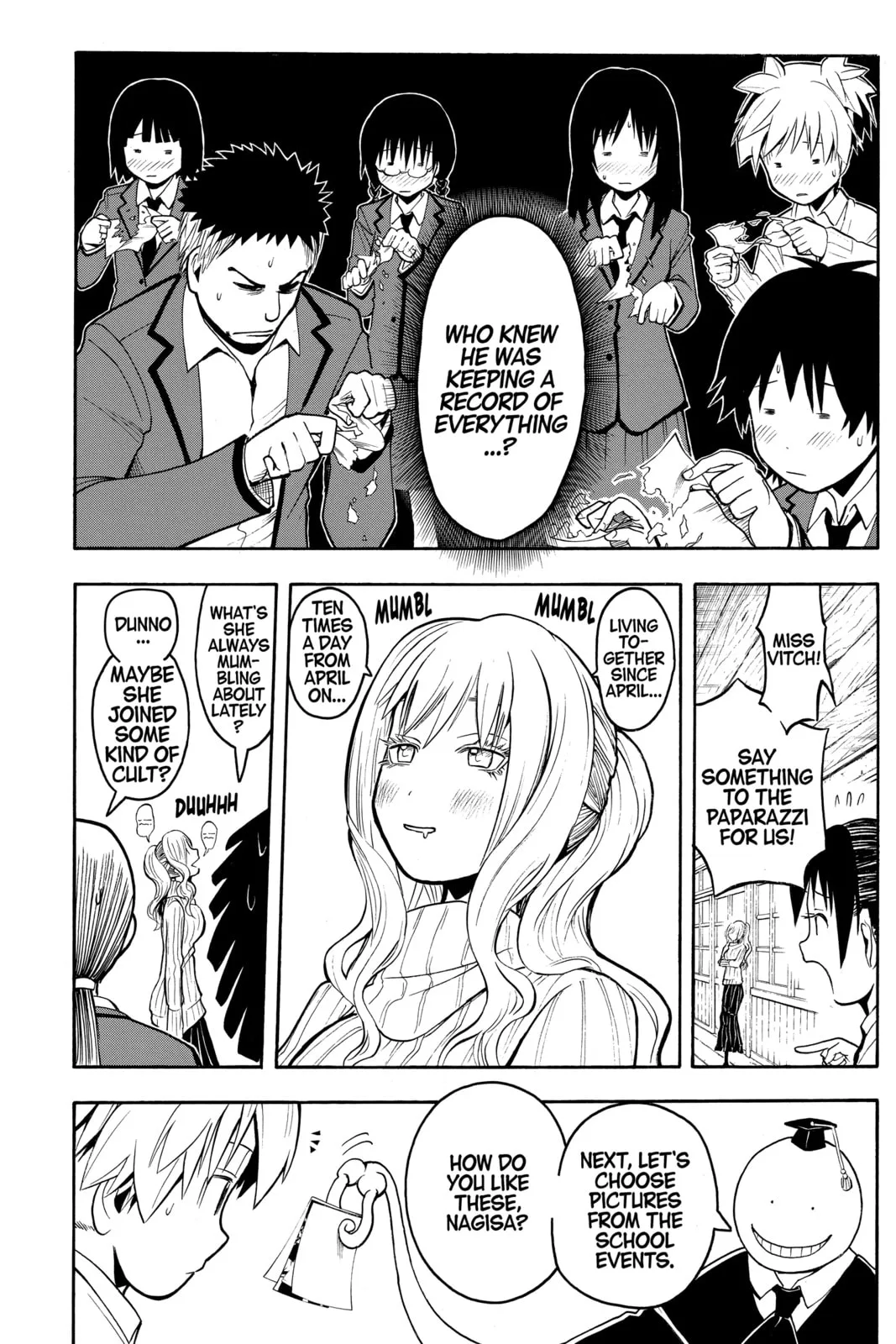 Assassination Classroom, chapter 162, page 8