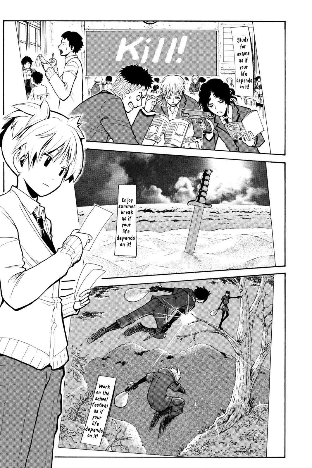 Assassination Classroom, chapter 162, page 9