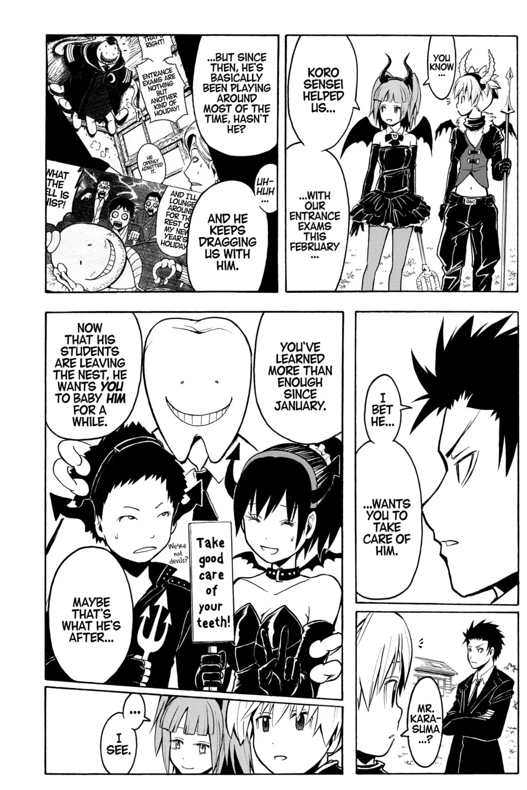 Assassination Classroom, chapter 162, page 12